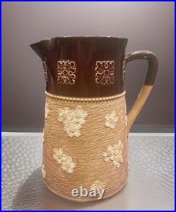 Rare Antique Royal Doulton Lambeth POPPY Pitcher #9559 Beautiful No Chips 9T