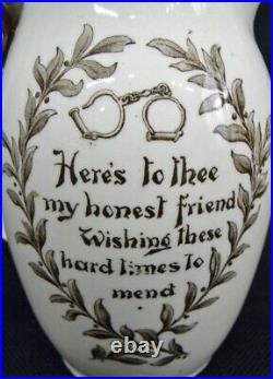 Rare Antique Royal Doulton Series Proverb Motto Jug Fast Bind Fast Find D1748