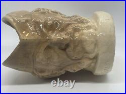 Rare Find! Royal Doulton Large Ivory Mccallum Whiskey Character Jug