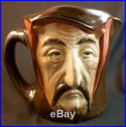Rare Large Royal Doulton Mephistopheles Character Jug D5757 With Verse