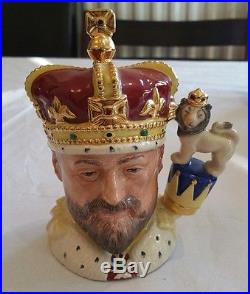 Rare Limited Edition Royal Doulton Toby Character Jug King Edward VII D6923