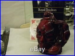 Rare Original Royal Doulton Flambe Character Jug ALADDIN'S GENIE Model No D6971