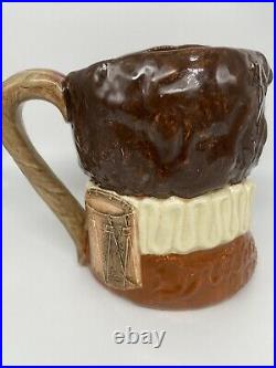 Rare! Royal Doulton 5-3/4 Toby Character Mug Jug D6115 Hatless Drake 1940-41