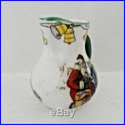 Rare Royal Doulton Antique Miniature Jug Christmas, Santa Claus Excellent