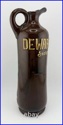 Rare Royal Doulton Ceramic Kingsware Dewars Scotch Whiskey Jug The Watchman
