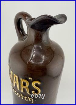 Rare Royal Doulton Ceramic Kingsware Dewars Scotch Whiskey Jug The Watchman