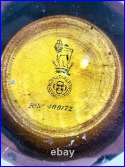 Rare Royal Doulton Ceramic Kingsware Dewars Scotch Whiskey Jug The Watchman