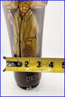 Rare Royal Doulton Ceramic Kingsware Dewars Scotch Whiskey Jug The Watchman