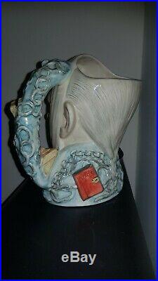 Rare Royal Doulton Character Jug Marley's Ghost & Certificate D7142 Mint