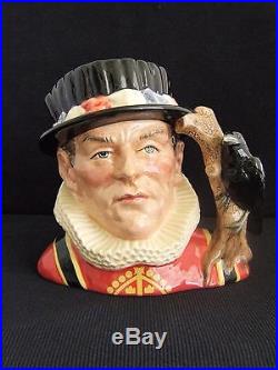 Rare Royal Doulton Character Jug The Yeoman of the Guard L/E 21/50 Dillards 1990