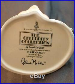 Rare Royal Doulton Clark Gable Character Jug D6709 Great Condition