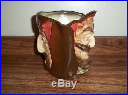 Rare Royal Doulton Devil Mephistopheles Character Toby Jug D5757 Made In England