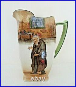 Rare Royal Doulton Dickensware `a` Friar Jug Fagin D2973 Perfect