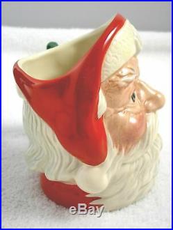 Rare Royal Doulton Santa Claus with Bell Handle Toby Character Jug Mint in Box