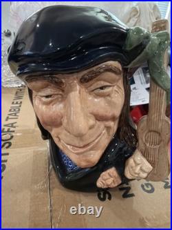 Rare Royal Doulton Scaramouche D6558 Character Toby Jug Mug (1961) As Is