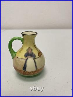 Rare Royal Doulton Seriesware Antique Miniature Jug Dutch A Harlem