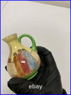 Rare Royal Doulton Seriesware Antique Miniature Jug Dutch A Harlem