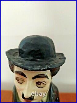 Rare Royal Doulton Toby Character Jug, Charlie Chaplin