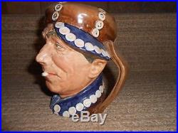 Rare Royal Doulton Toby Jug'Arry. Large. Very good condition. No cracks, chips