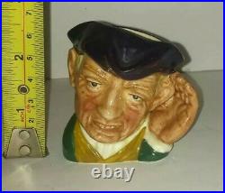 Rare SMALL Royal Doulton Toby Character Jug 2.5 ARD of EARING D6594 1964-67