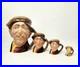 Rare-Set-of-4-Royal-Doulton-Arry-Character-Jug-Graduated-Toby-Jugs-England-01-ilt