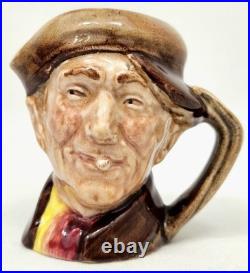 Rare Set of 4 Royal Doulton'Arry' Character Jug Graduated Toby Jugs England