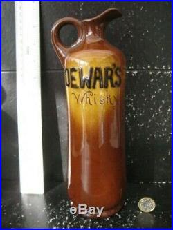Rare Version Royal Doulton Night Watchman Kingsware Dewar's Scotch Whisky Jug