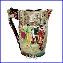Rare Vintage Royal Doulton Tower Of London Jug Pitcher By Noke Fenton 10 Tall