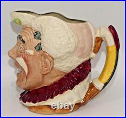 Rare Vintage Royal Doulton large character jug The Clown D6322 First version