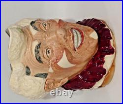 Rare Vintage Royal Doulton large character jug The Clown D6322 First version