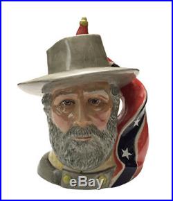 Robert E. Lee Lg Character Toby Jug Mug Prestige Collectors Ceramics Civil War