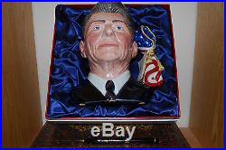 Ronald Reagan D6718 Large Royal Doulton Character Jug With Original Box and More