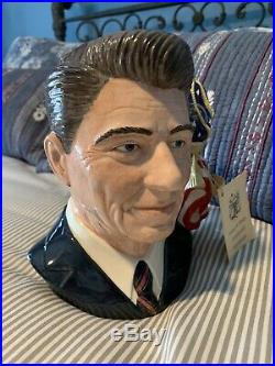 Ronald Reagan Royal Doulton Jug Character Jug D6718