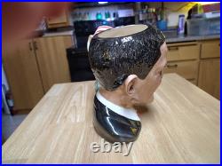 Royal Daulton Character Jug D7300 President Barack Obama Large CJOY 2011