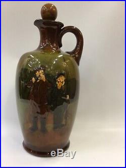 Royal Doulon Scotch Whisky Kingsware Jug Gillie & The Fisherman Bulloch Lade Bl