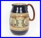 Royal-Doulton-1902-King-Edward-VII-Coronation-Stoneware-Jug-Pottery-Antique-Mug-01-tli