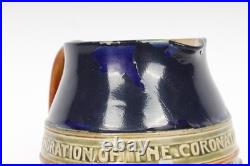 Royal Doulton 1902 King Edward VII Coronation Stoneware Jug Pottery Antique Mug