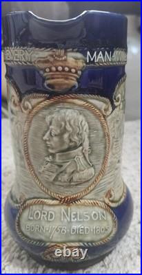 Royal Doulton 1905 Lord Nelson Battle of Trafalgar Centenary Jug