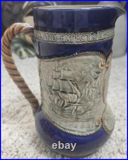 Royal Doulton 1905 Lord Nelson Battle of Trafalgar Centenary Jug