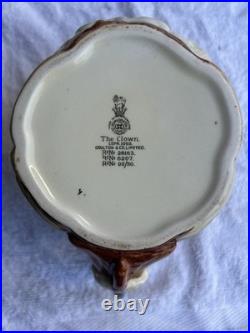 Royal Doulton 1950 the Clown Toby Large Mug Jug Pitcher 6.25 Vintage Royal Doulton 1950 the Clown Toby Large Mug Jug Pitcher 6.25 Vintage