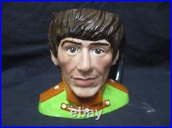 Royal Doulton 1984 George Harrison Mid-Size Character Jug Beatles Collection