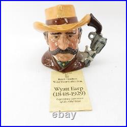 Royal Doulton 1984 Wild West Collection COMPLETE all 6 Wyatt Earp, Buffalo Bill