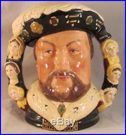Royal Doulton 1991 Large Character Jug King Henry VIII D6888 Ltd Ed #55 / 1991