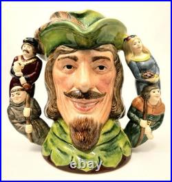 Royal Doulton 1995 Robin Hood Large Rare Character Jug D6998 Ltd Ed. 545/2500