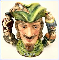 Royal Doulton 1995 Robin Hood Large Rare Character Jug D6998 Ltd Ed. 545/2500