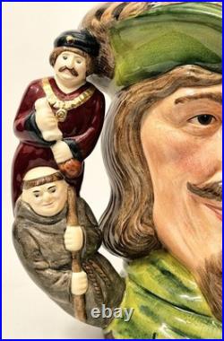 Royal Doulton 1995 Robin Hood Large Rare Character Jug D6998 Ltd Ed. 545/2500