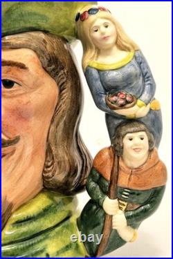 Royal Doulton 1995 Robin Hood Large Rare Character Jug D6998 Ltd Ed. 545/2500