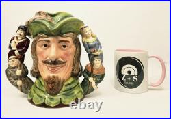 Royal Doulton 1995 Robin Hood Large Rare Character Jug D6998 Ltd Ed. 545/2500