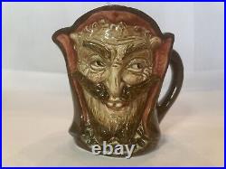 Royal Doulton 2 Faced Small Toby Character Jug MEPHISTOPHELES withVerse RARE