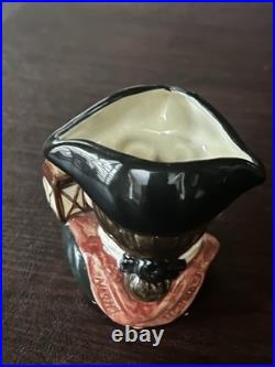 Royal Doulton 4 inch Toby Jug Complete 7 piece Colonial Williamsburg Collection